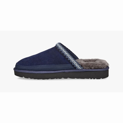 Chinelos UGG Tasman Slip-On Homem Azuis Escuro | PT-KSMXY